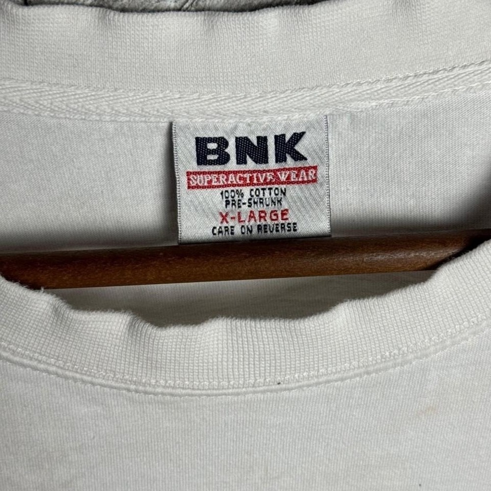 BNK Y2K Yellowstone National Park Buffalo Graphic Tee White Mens XL Cotton Shirt - Picture 4 of 7
